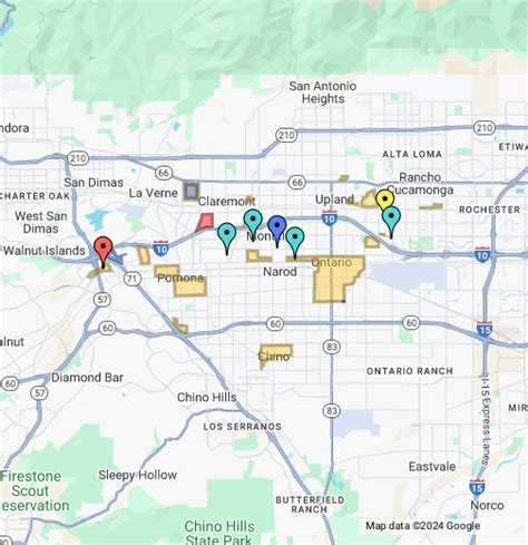 Hotels near Pomona (0. . Pomona gangs map